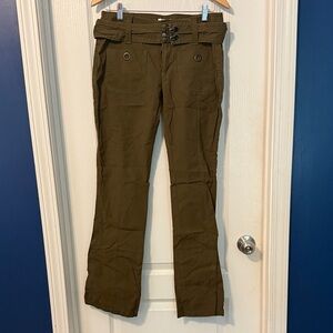 Olive Green Cargo Pants
